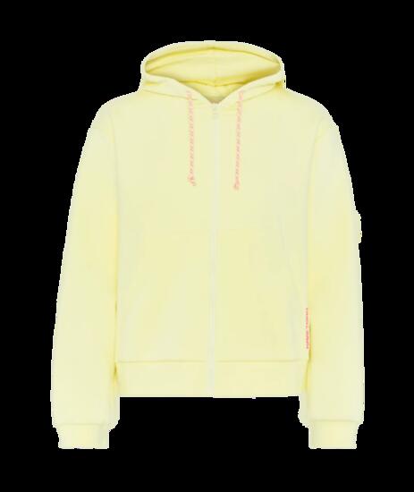 Anelie Zip Hoody - mellow yellow