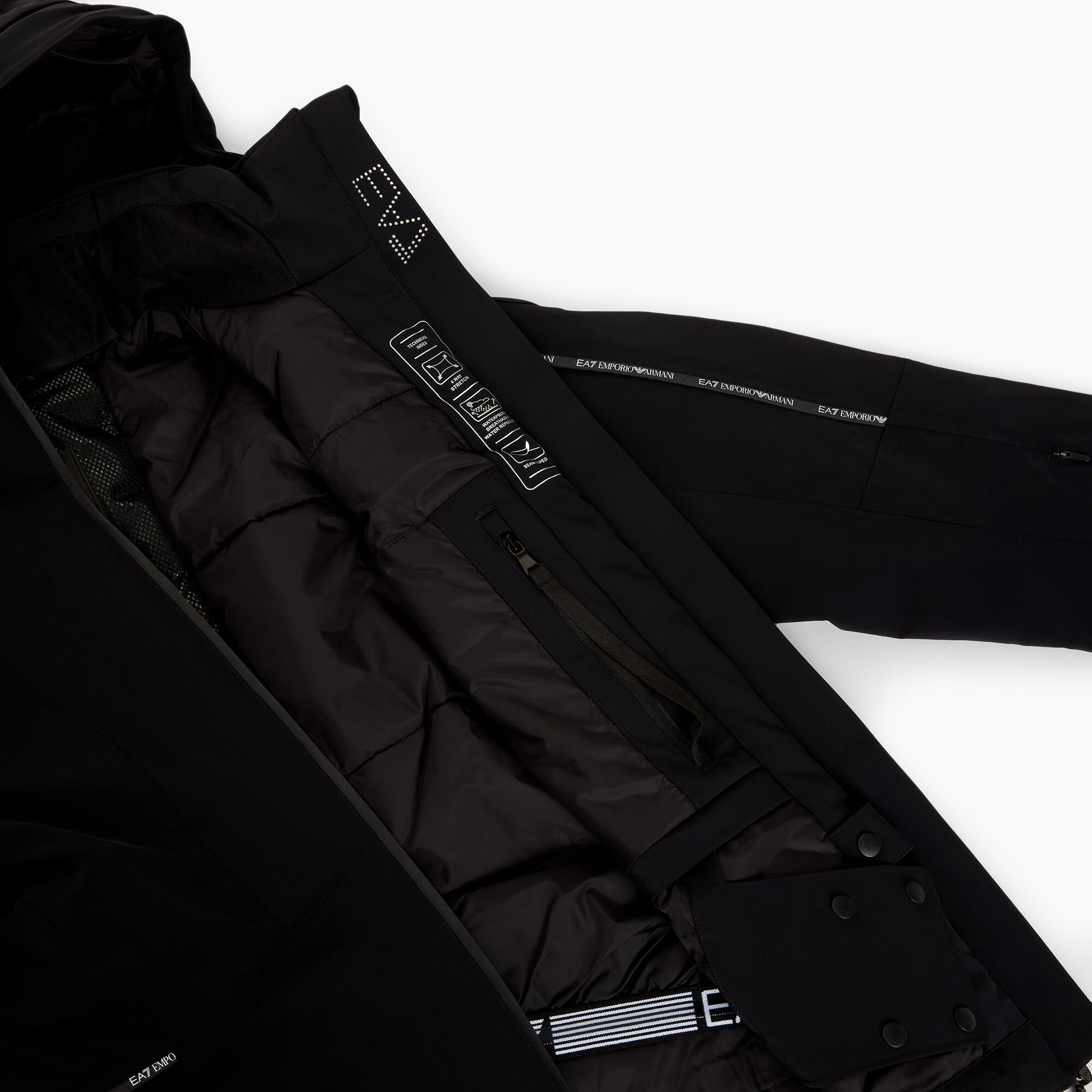Kurtka narciarska damska EA7 Emporio Armani Ski Cortina Logo Toray 5/6