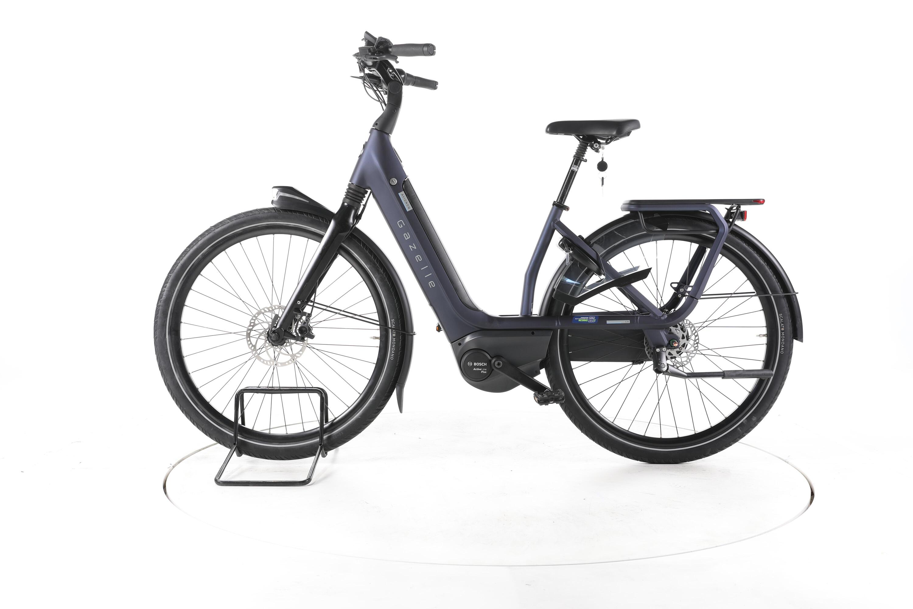 Tweedehands - Gazelle Avignon C8 HMB City E-Bike Lage instap - Zeer goed 6/7