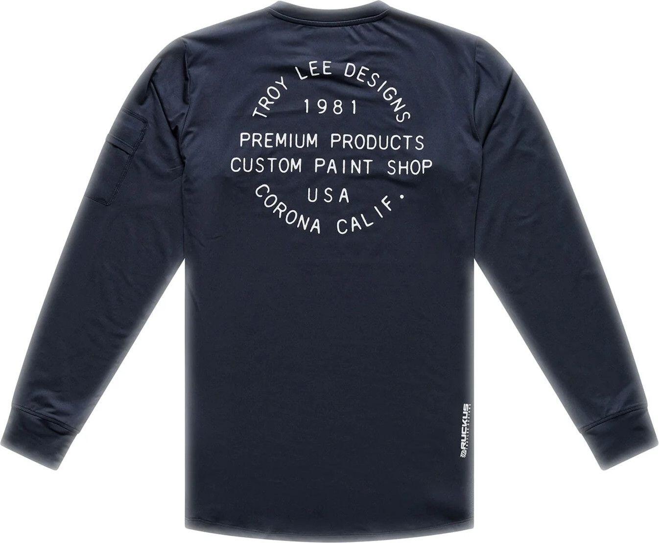 Troy Lee Designs Ruckus Ride-shirt met lange mouwen, zwart 2/7