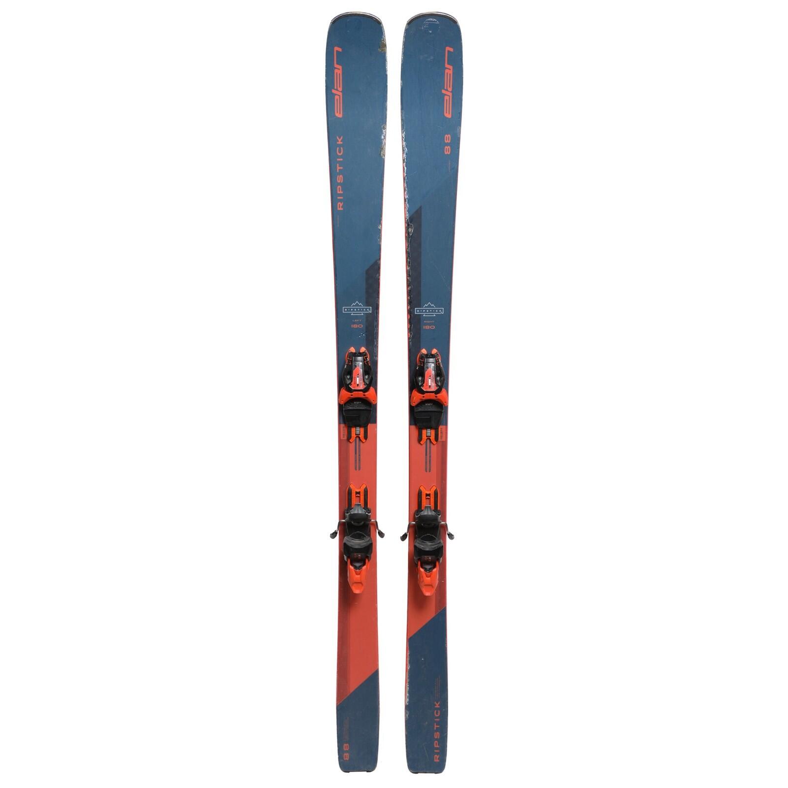 RECONDITIONNE - Ski Elan Ripstick 88 + Fixations 2/4