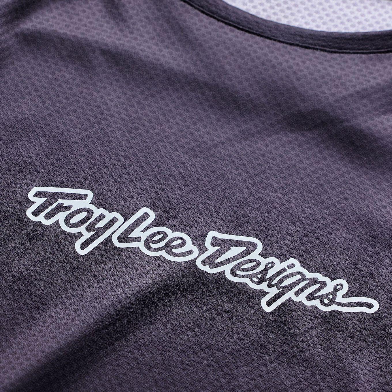 Langarmtrikot von Troy Lee Designs Stage in Schwarz/Violett 4/7