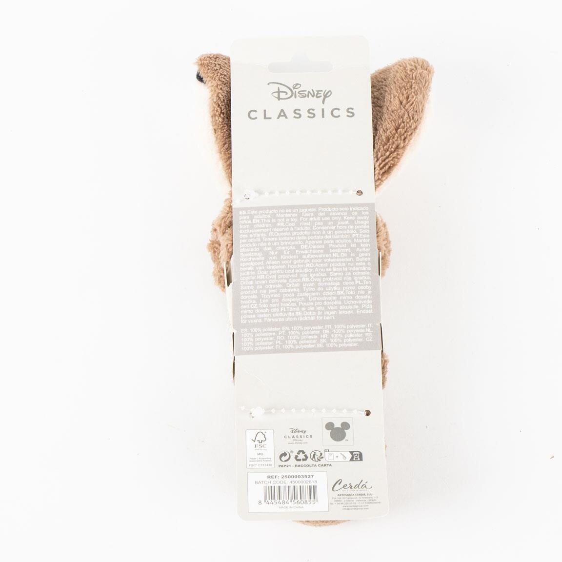 Cerchietto per make-up per bambini Bambi morbido 100% poliestere Marrone 4/4