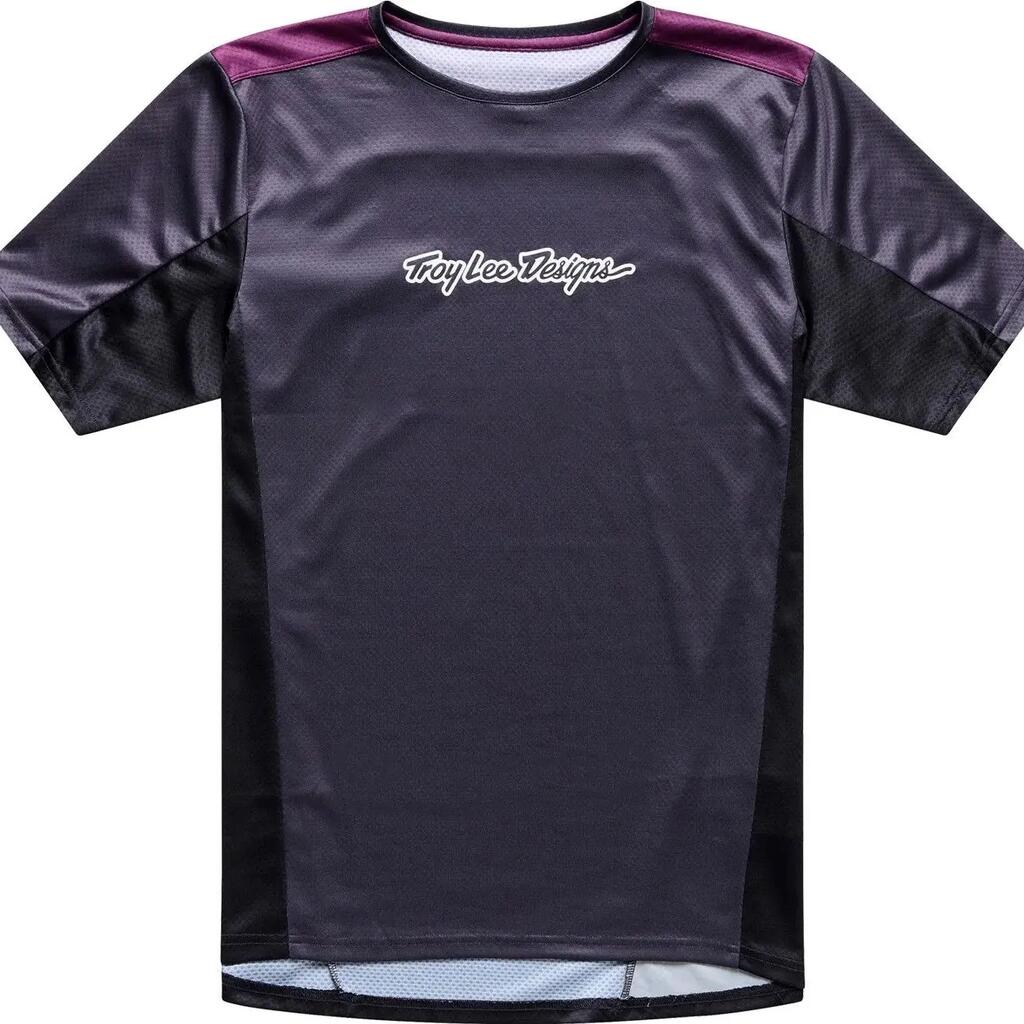 Troy Lee Designs Stage Short-Sleeve Jersey - Black/Purple