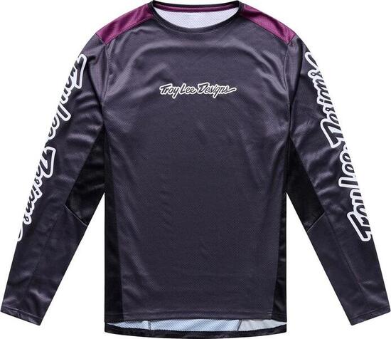 Troy Lee Designs Stage-shirt met lange mouwen, zwart/paars