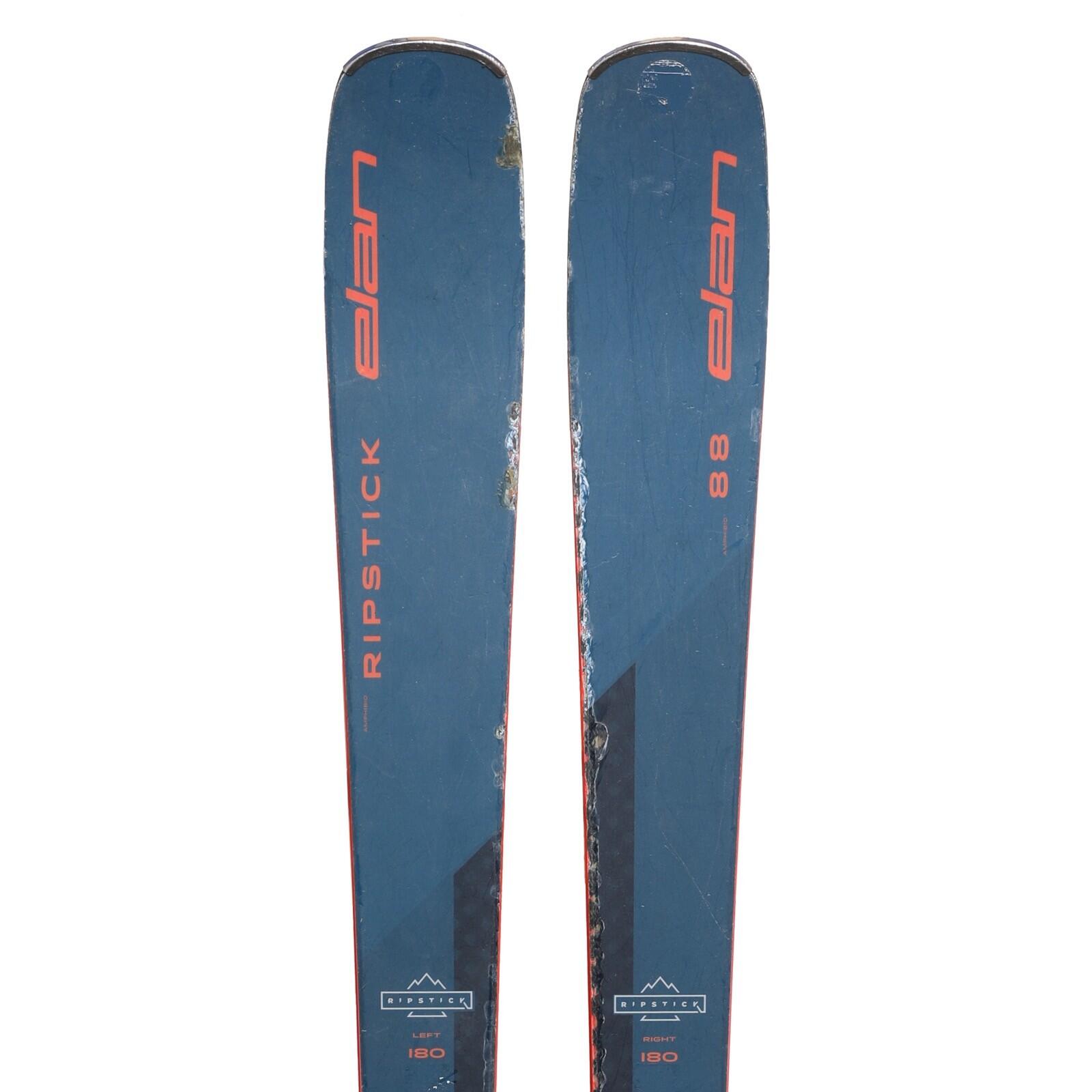 RECONDITIONNE - Ski Elan Ripstick 88 + Fixations 1/4