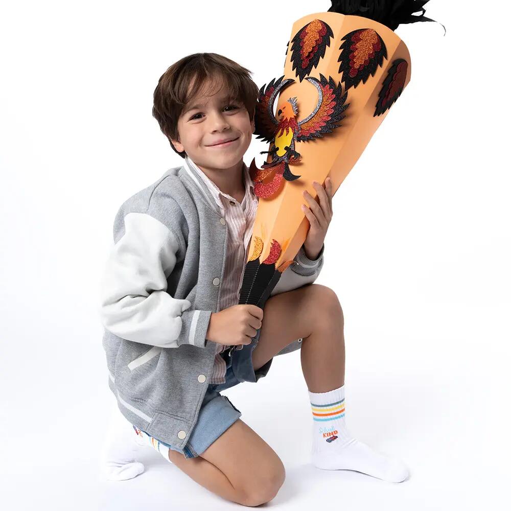 Jungen & Mädchen Schulkind Tennis Socken 3er Pack (Modell: School) 4/6
