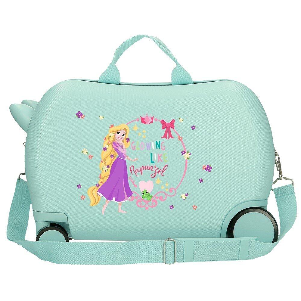 Valise enfant Princess celebration Raiponce ABS avec une capacité de 24L bleu 2/5