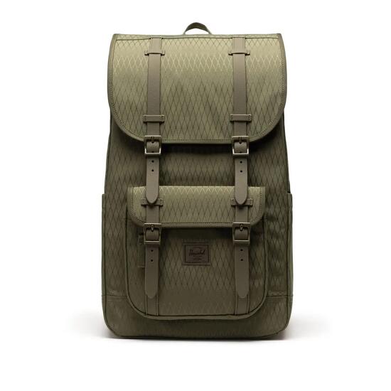 Sac à dos pour ordinateur portable 15"/16" LITTLE AMERICA 30 L unisex vert olive