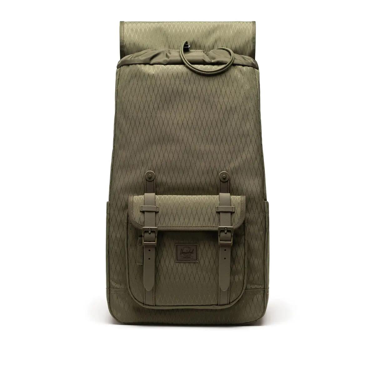 Sac à dos pour ordinateur portable 15"/16" LITTLE AMERICA 30 L unisex vert olive 3/4