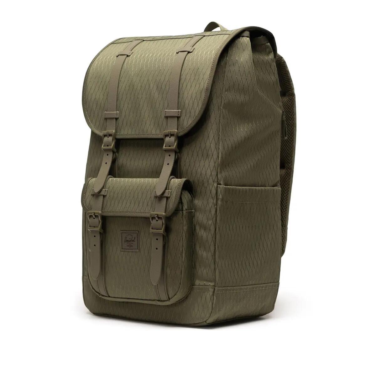 Sac à dos pour ordinateur portable 15"/16" LITTLE AMERICA 30 L unisex vert olive 2/4