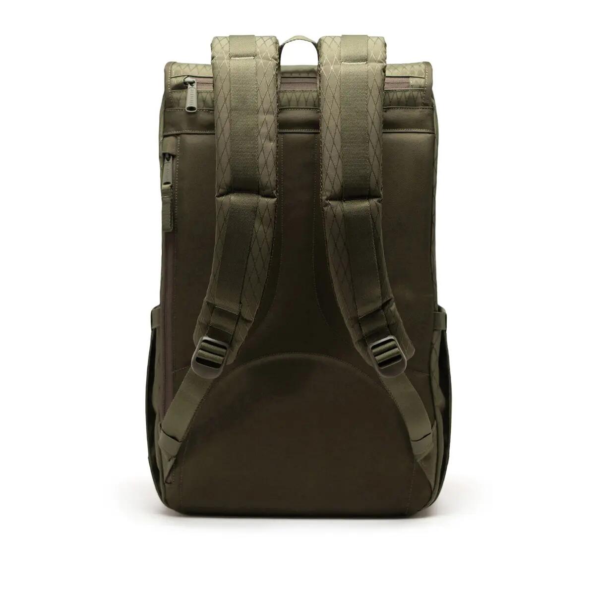 Sac à dos pour ordinateur portable 15"/16" LITTLE AMERICA 30 L unisex vert olive 4/4