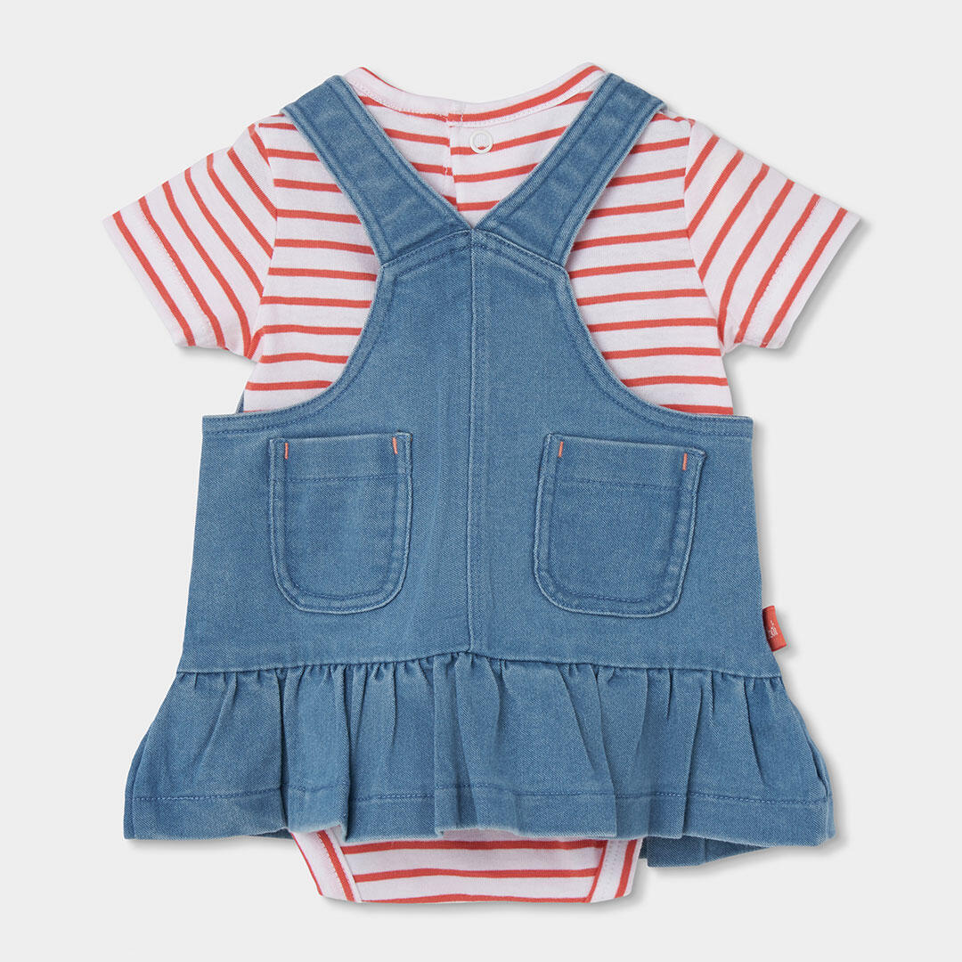 Conjuntos de verano de gimnasia bebé niña boboli multicolor 2/7