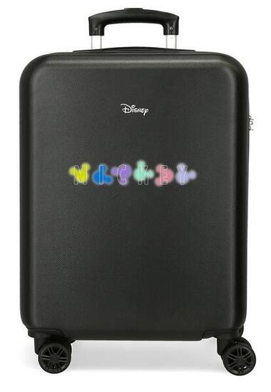 Valise cabine Mickey heads ABS avec une capacidad de 35L noir