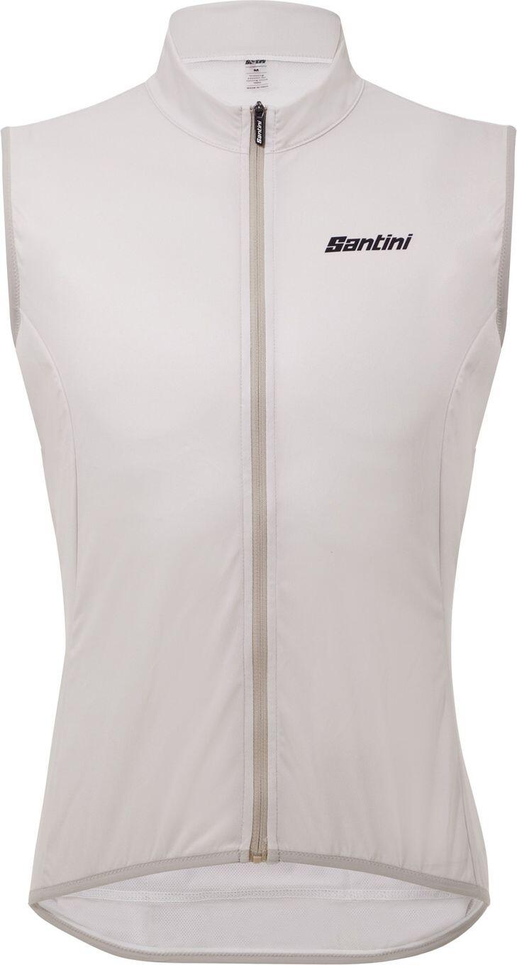 Chaleco cortavientos Santini NBL beige para hombre 4/4