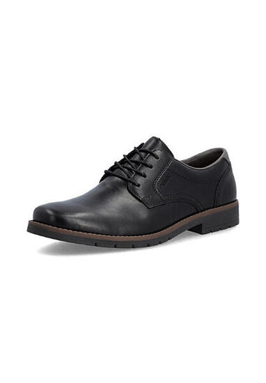 Rieker Herren Schnürschuh Business Freizeit 13900-00 schwarz