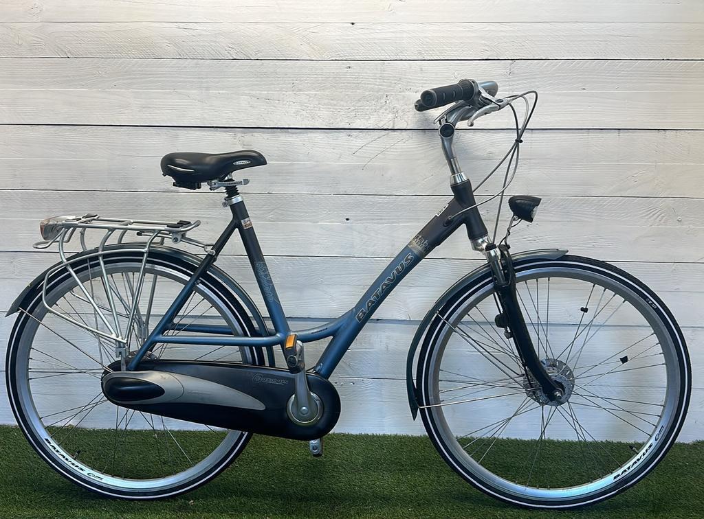 Batavus stadsfiets bike, blauw 2/3
