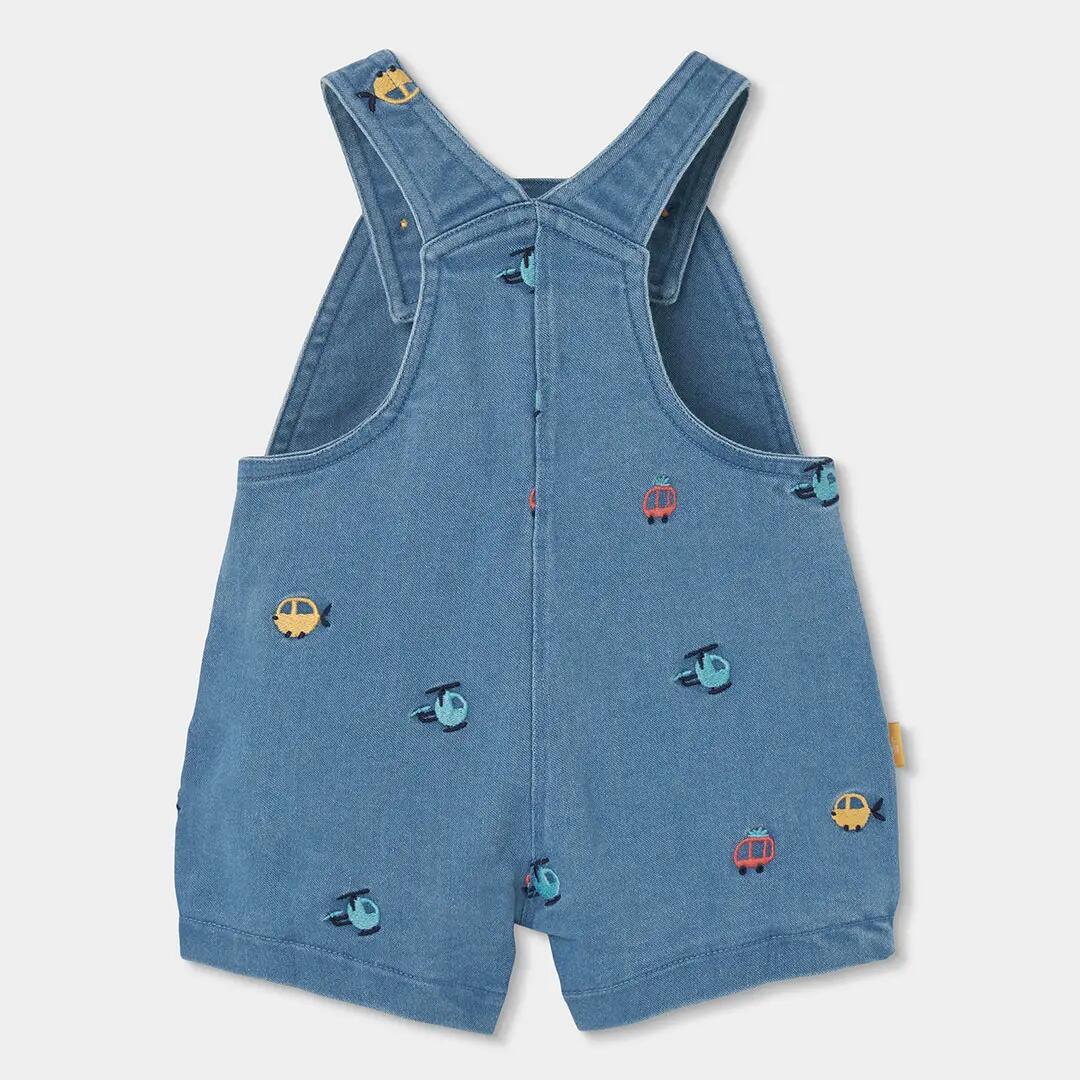 Conjuntos de verano de gimnasia bebé niño boboli amarillo 6/7