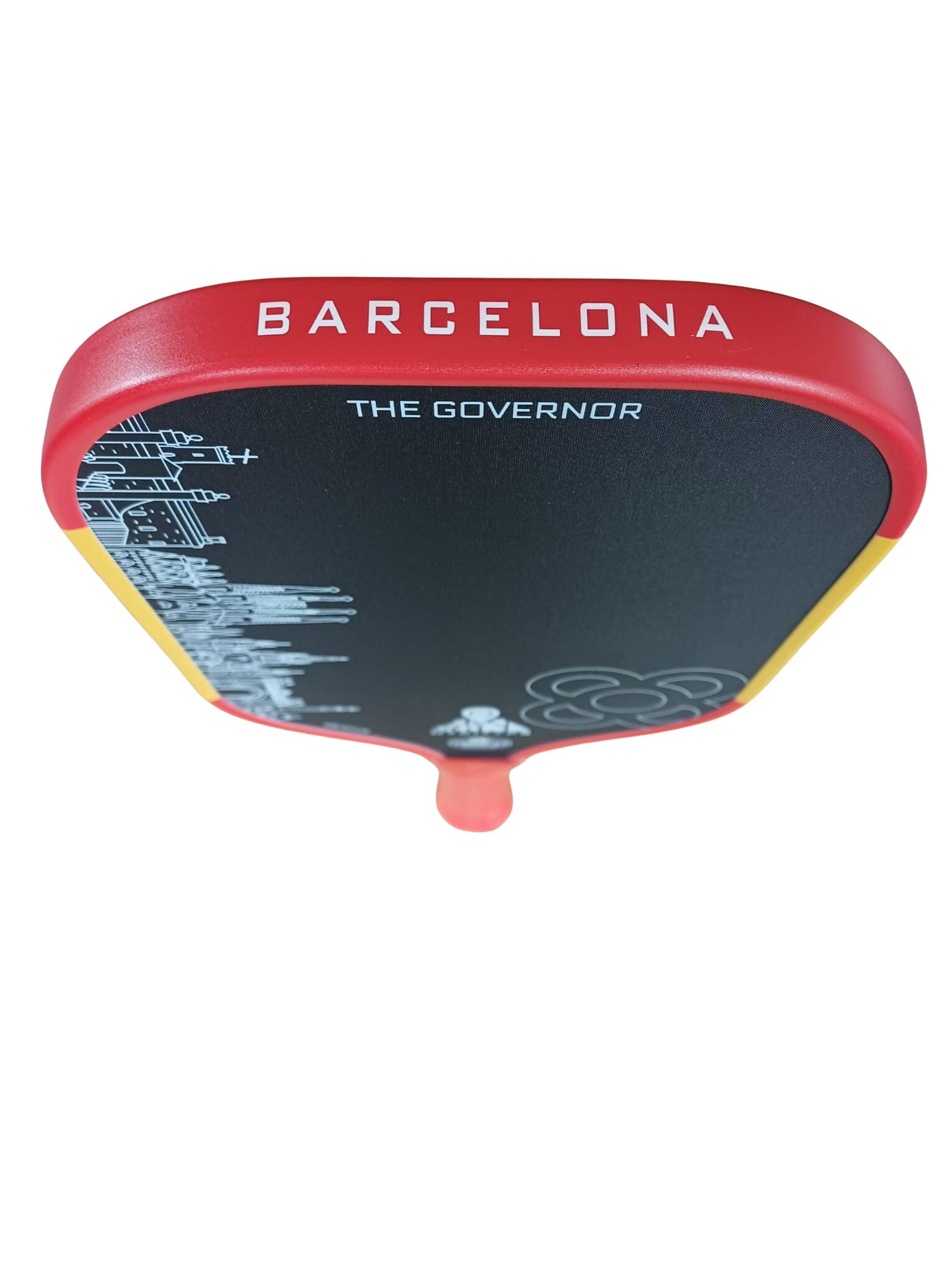 Pickleball Schläger Governor Barcelona Edition, USAP Zertifiziert, 42x18cm, 14cm 2/2