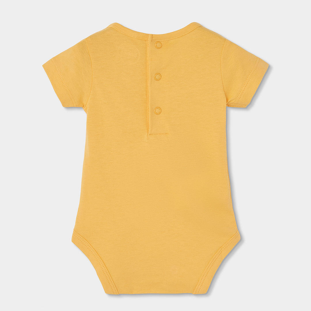 Conjuntos de verano de gimnasia bebé niño boboli amarillo 5/7