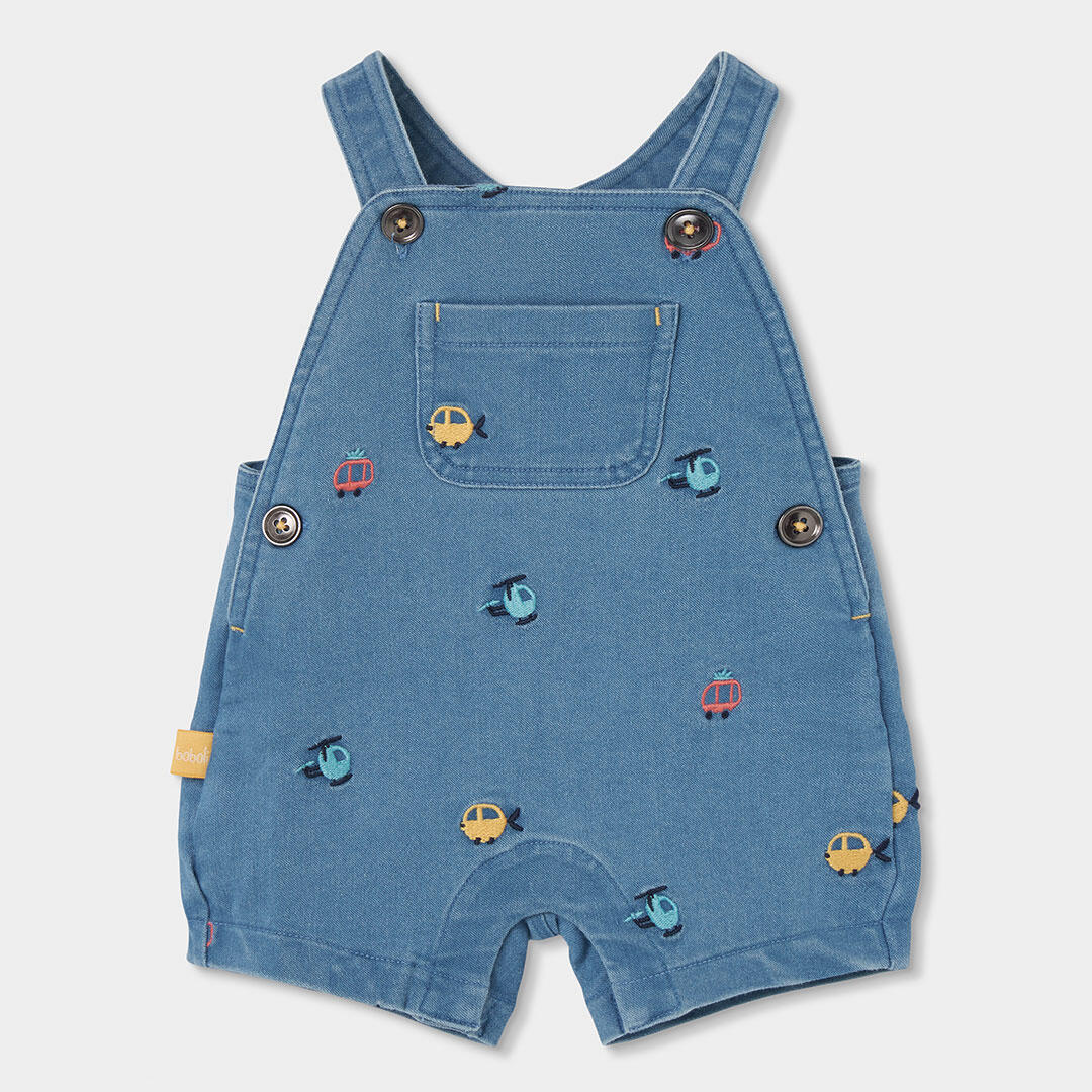 Conjuntos de verano de gimnasia bebé niño boboli amarillo 4/7
