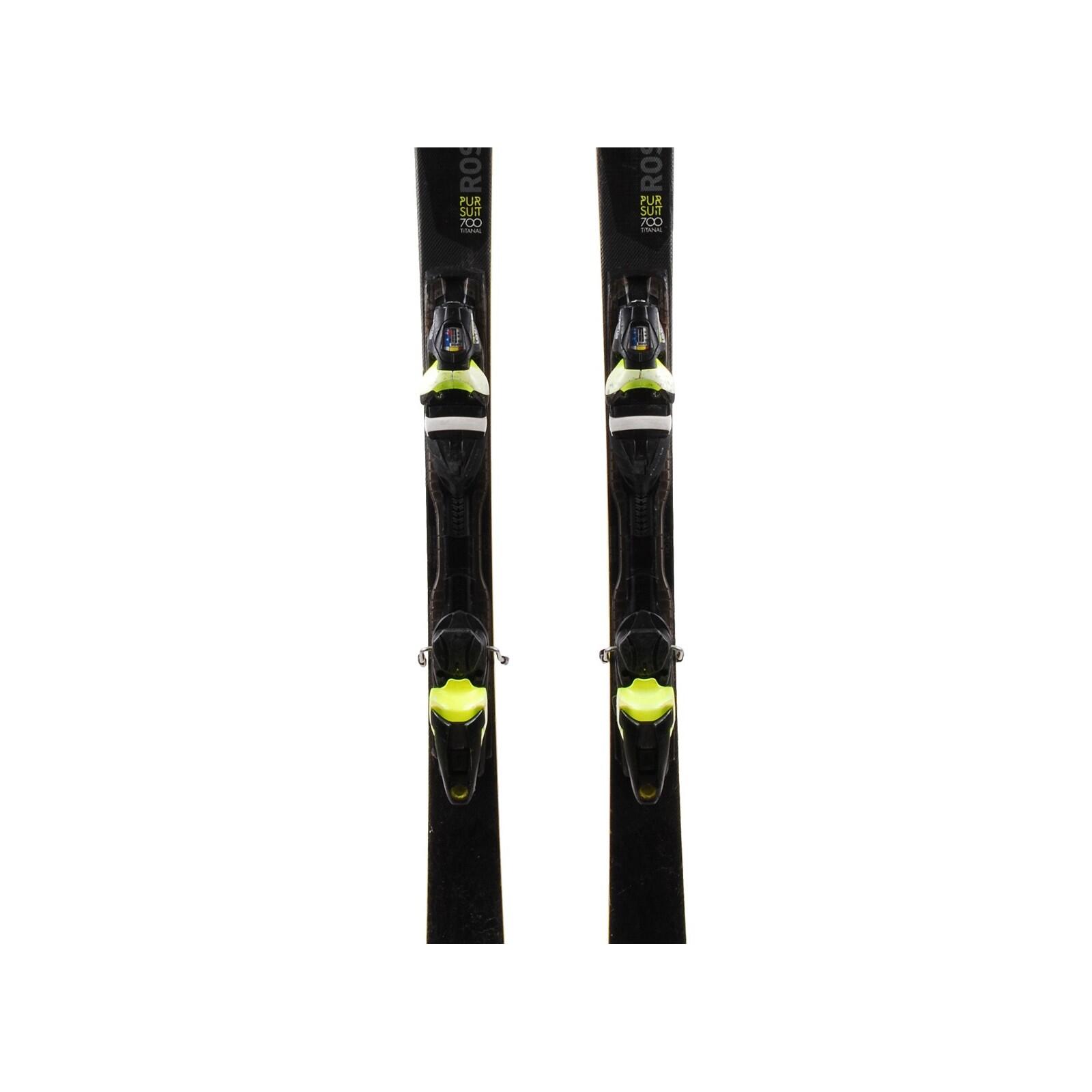 RECONDITIONNE - Ski Rossignol Pursuit 700 Ti + Fixations 3/4