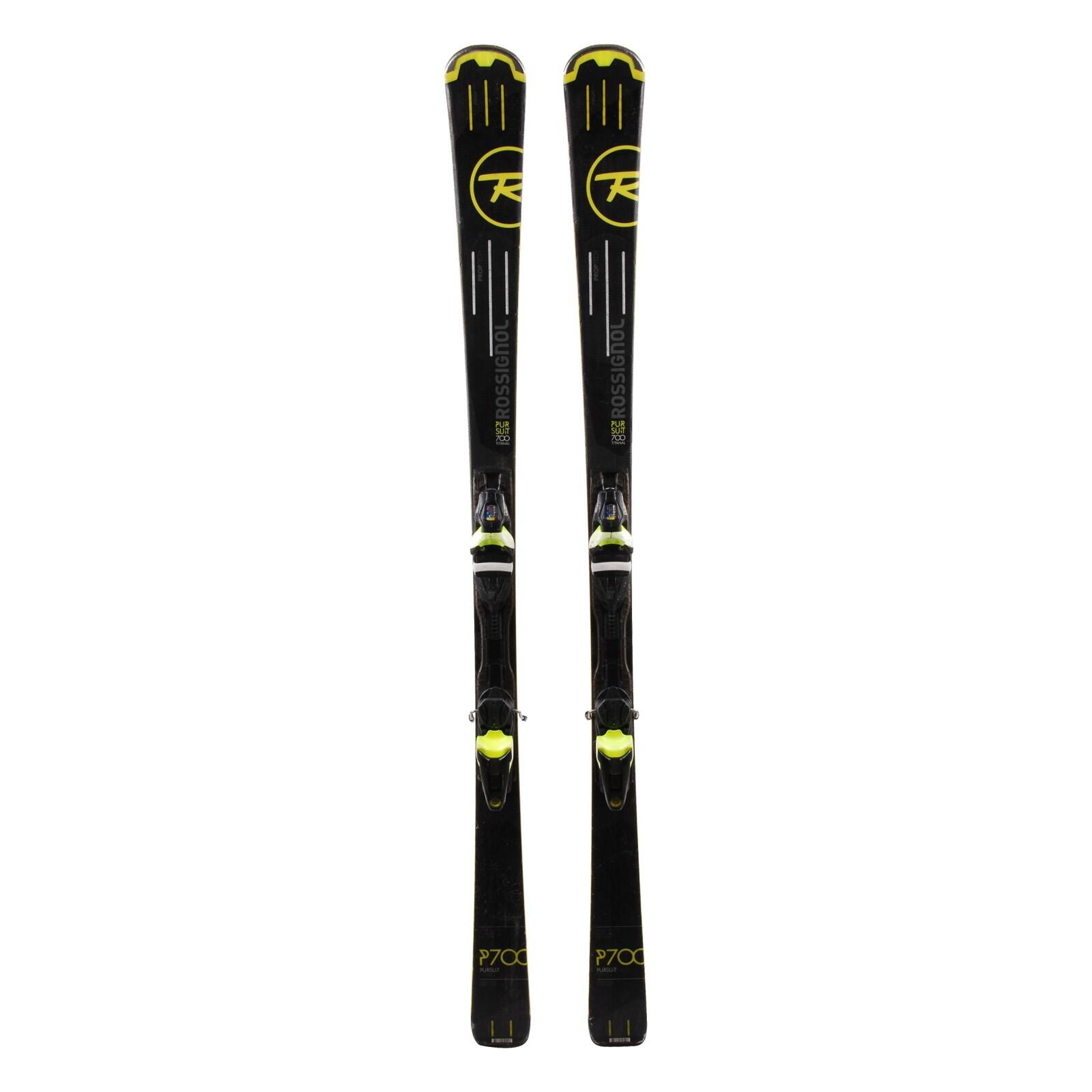 RECONDITIONNE - Ski Rossignol Pursuit 700 Ti + Fixations 1/4