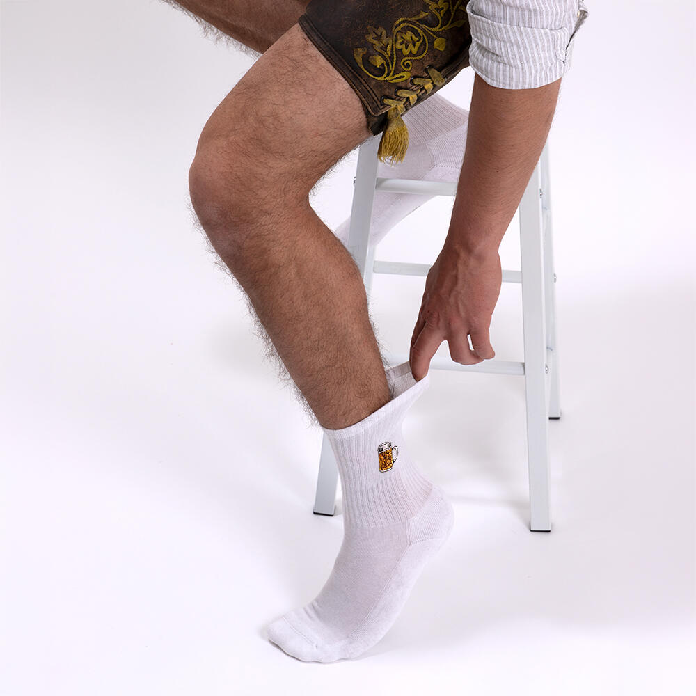 Damen & Herren Motiv Tennissocken (Modell: Robin) 6/6