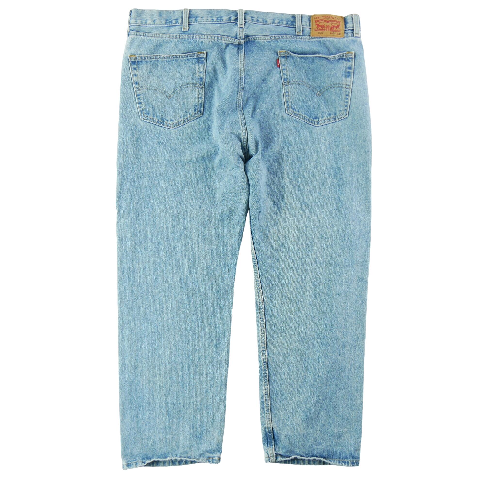 Calças jeans homem Levi Strauss 505 Regular 2/7