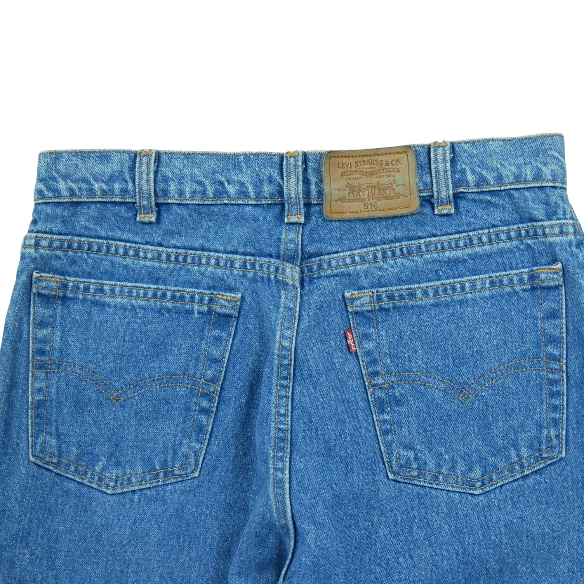 Dames Levi's 516 Straight Fit Jeans 4/7