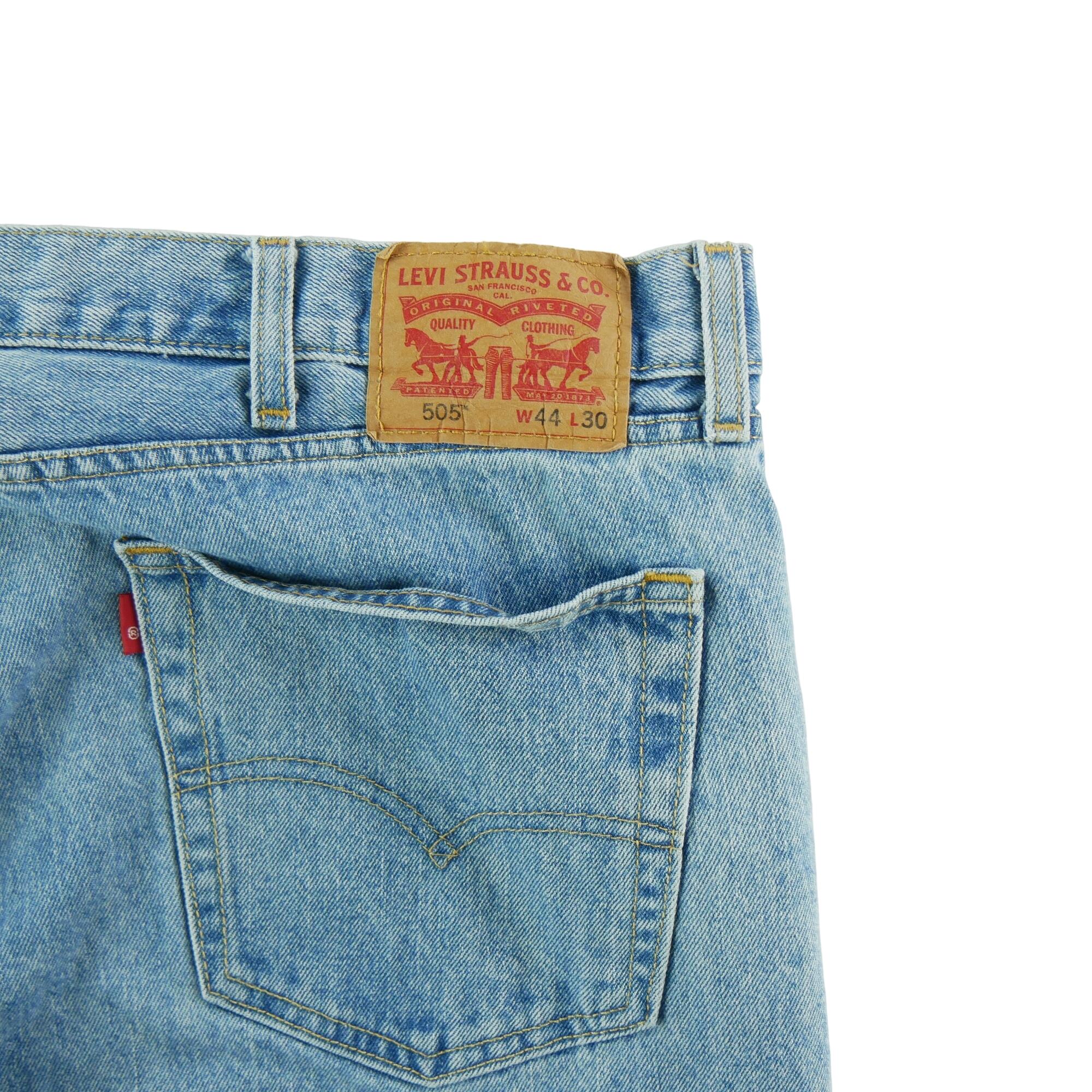 Calças jeans homem Levi Strauss 505 Regular 6/7