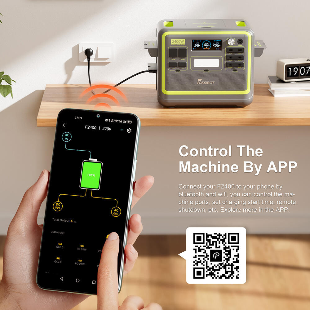 Station portable FOSSiBOT F2400 2048Wh – Vert 2/7