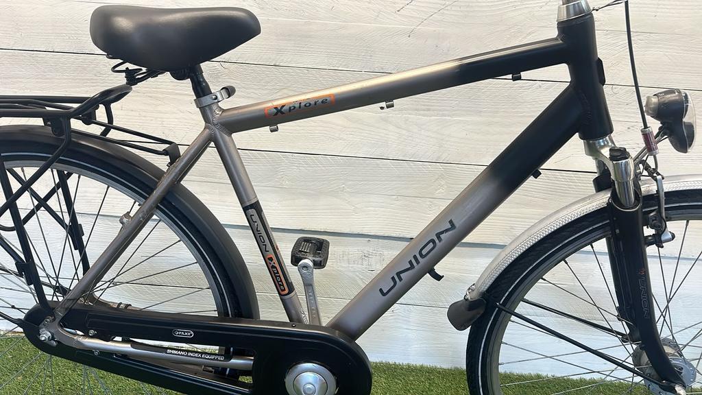 Union stadsfiets bike, zwart 2/3