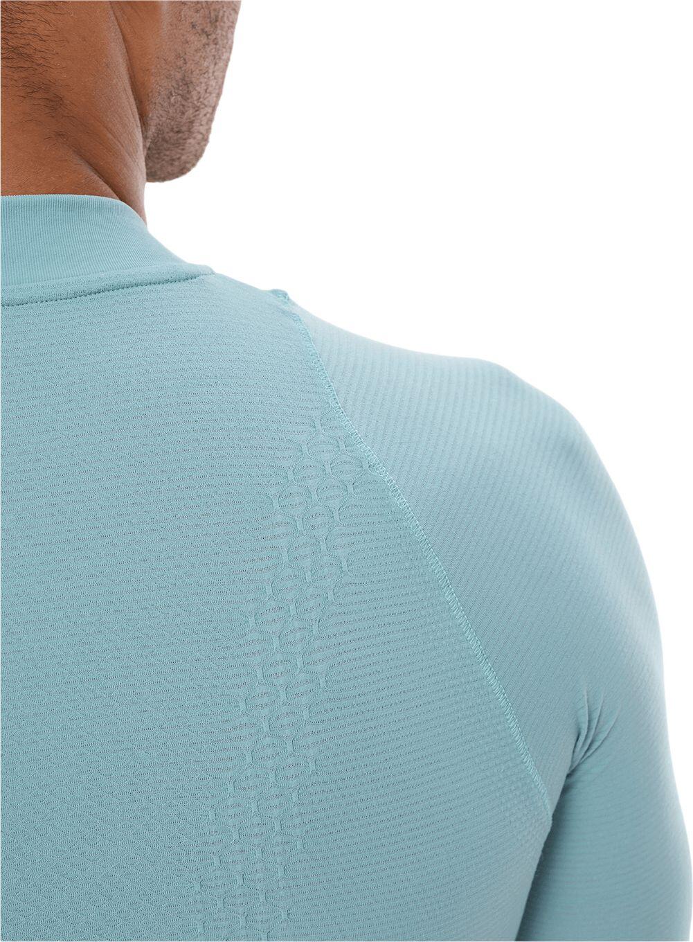 Compressport Trail Racing Postural Kurzarm-Trikot Blau Herren 4/4