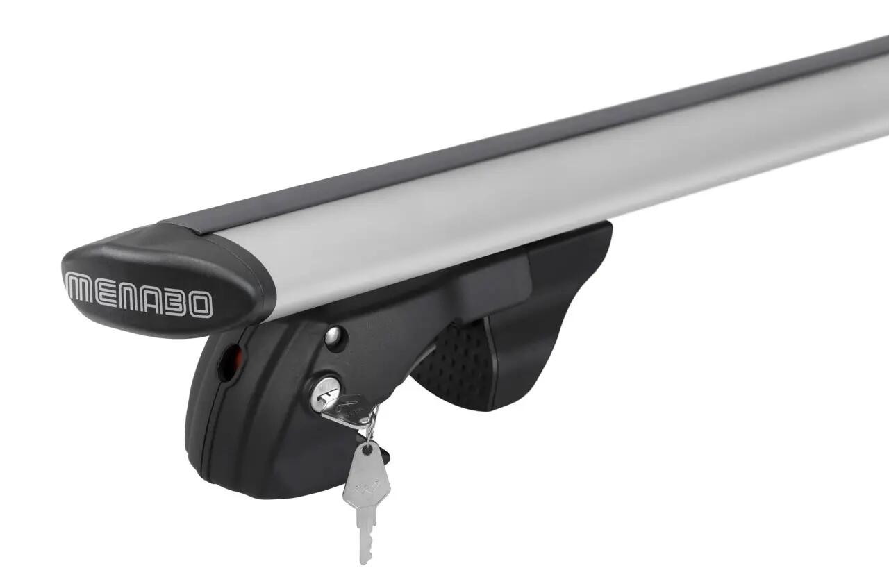 Tetőcsomagtartó Menabo Fender Silver – Asuna Sunrunner (ET/TA) 1988-1998, 120 cm 2/7