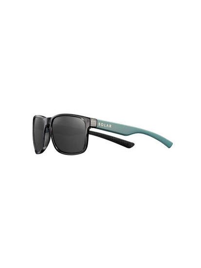 Okulary przeciwsłoneczne SOLAR Macadam cat.3 Polarized Translucent Black /Green