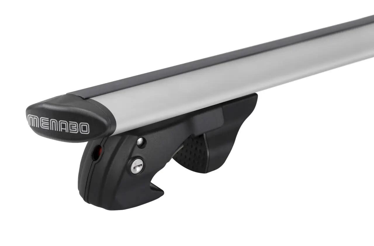 Tetőcsomagtartó Menabo Fender Silver XL – Chevrolet Equinox 2017+, 135 cm, 2 db 4/7