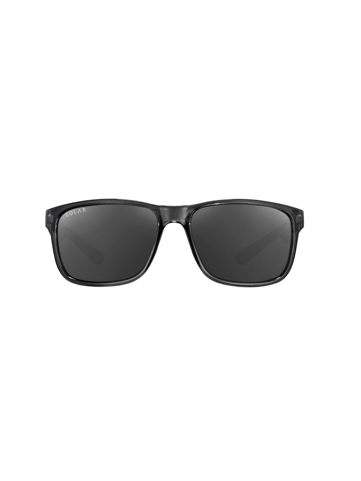 Okulary przeciwsłoneczne SOLAR Macadam cat.3 Polarized Translucent Black /Green 2/2
