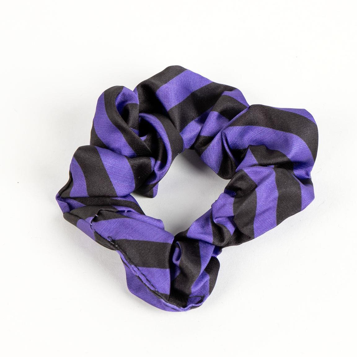 Lot de chouchous en tissu enfant Wednesday 3 pièces Noir et violet 3/6