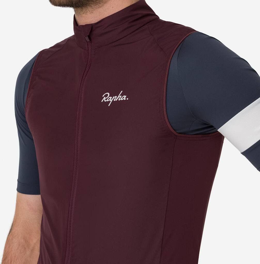 Chaleco Rapha Core Hombre Marrón Blanco 5/6