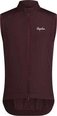 Rapha core vest bruin wit