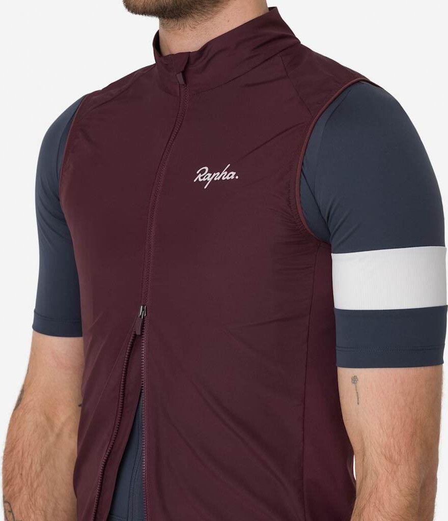 Chaleco Rapha Core Hombre Marrón Blanco 6/6