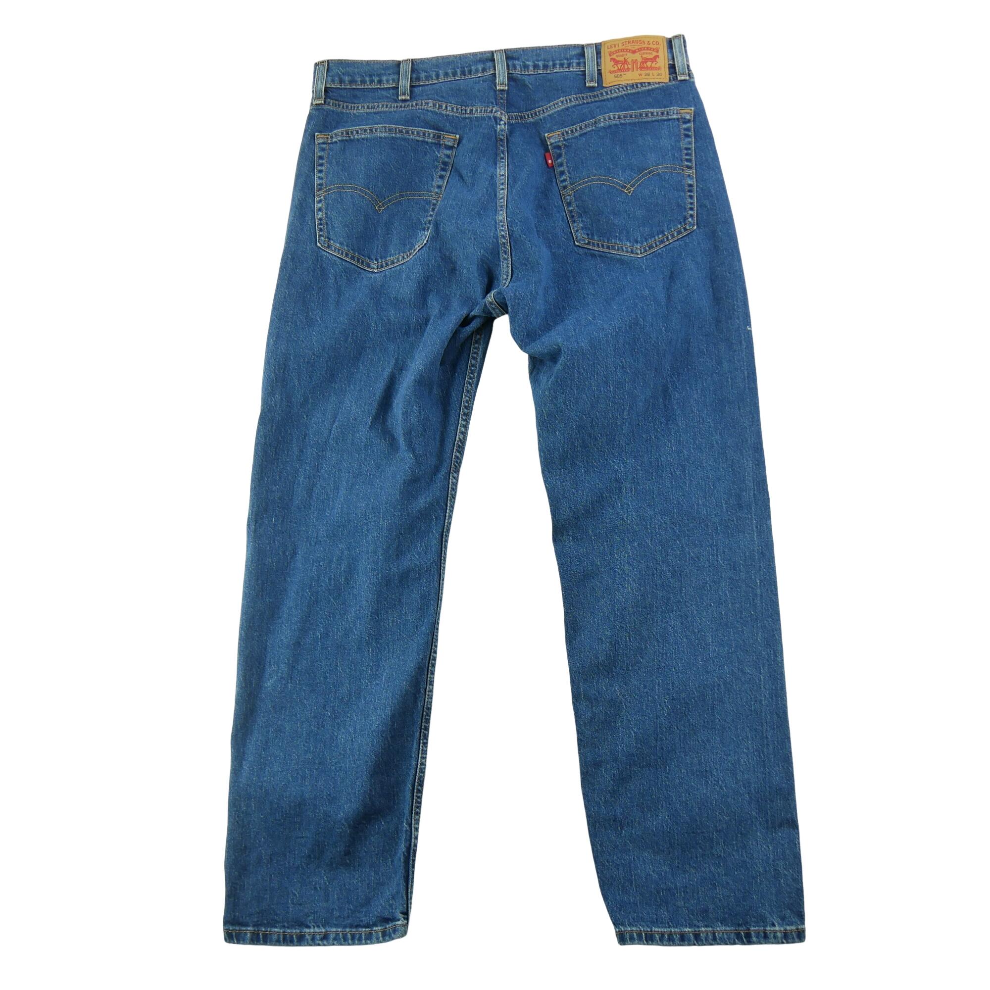 Levi Strauss spodnie jeansowe męskie 505 Regular 2/7