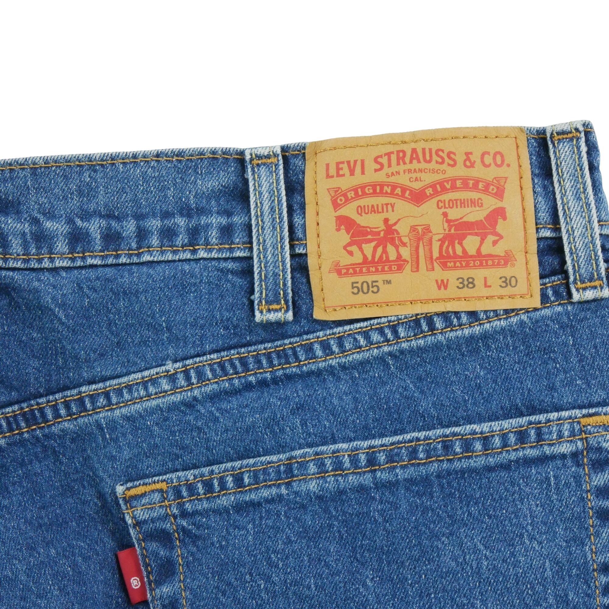 Levi Strauss spodnie jeansowe męskie 505 Regular 7/7