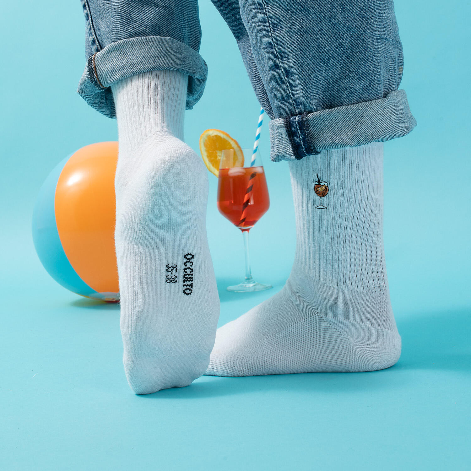 Damen & Herren Motiv Tennissocken 3er Pack (Modell: Robin) 2/6