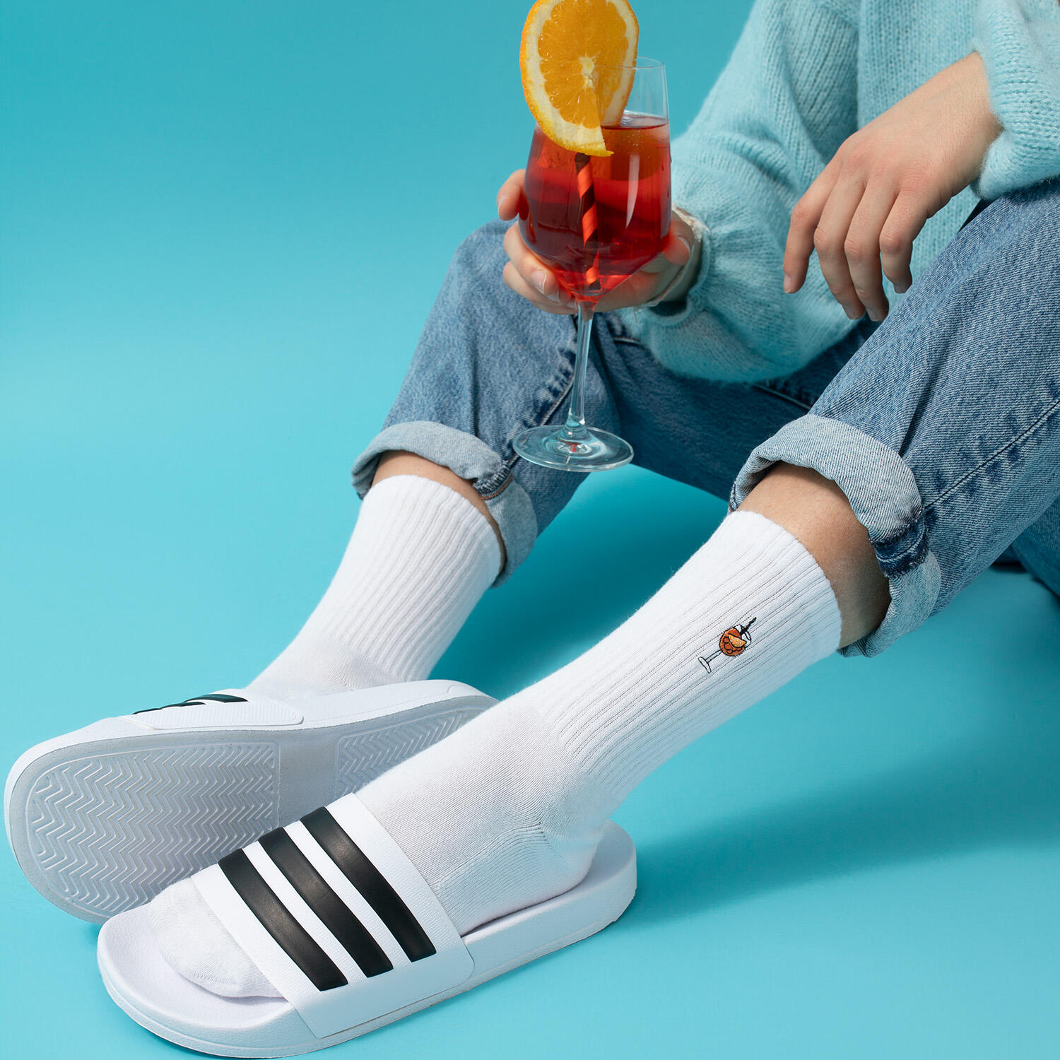 Damen & Herren Motiv Tennissocken 3er Pack (Modell: Robin) 4/6