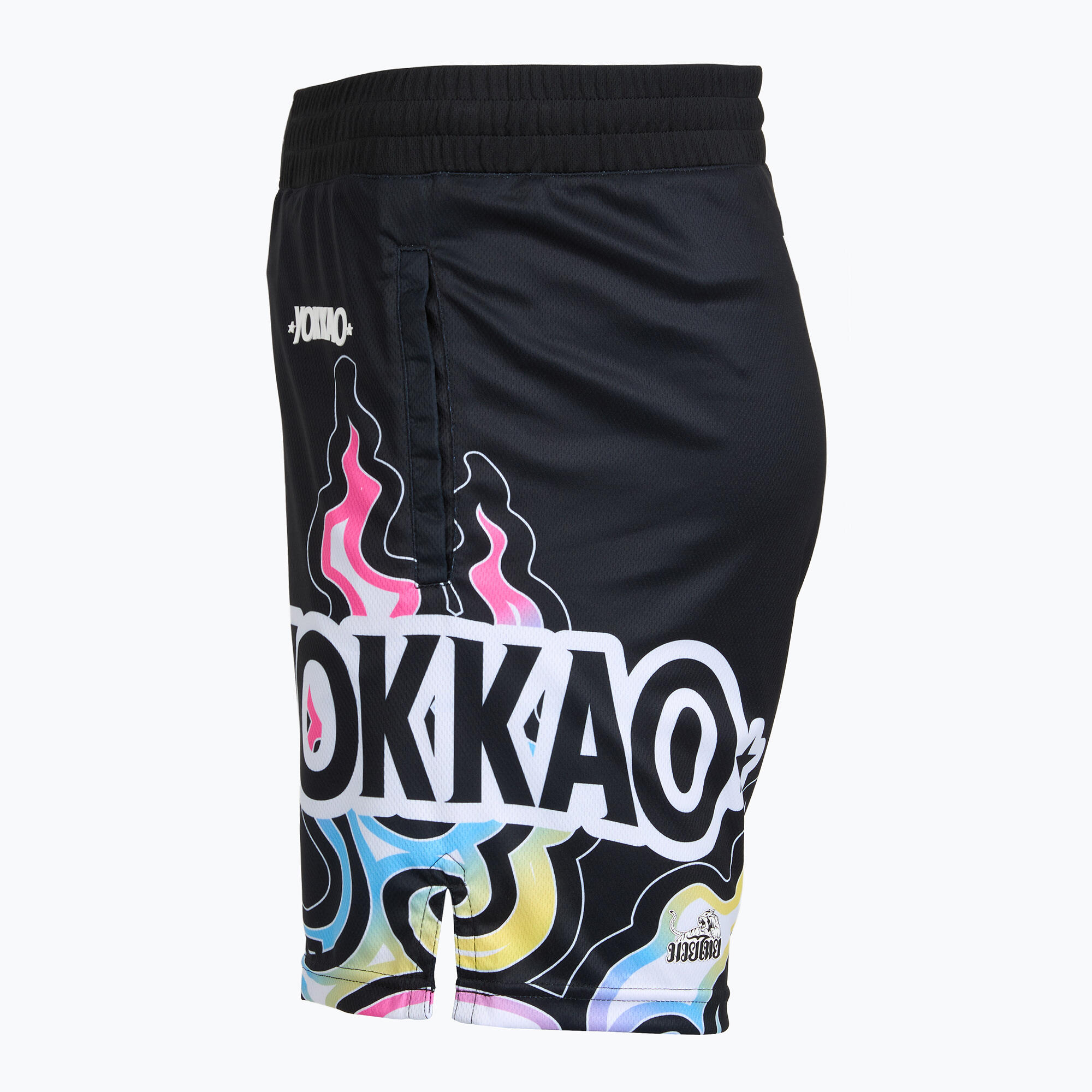 Spodenki treningowe męskie YOKKAO Flames Workout 3/5
