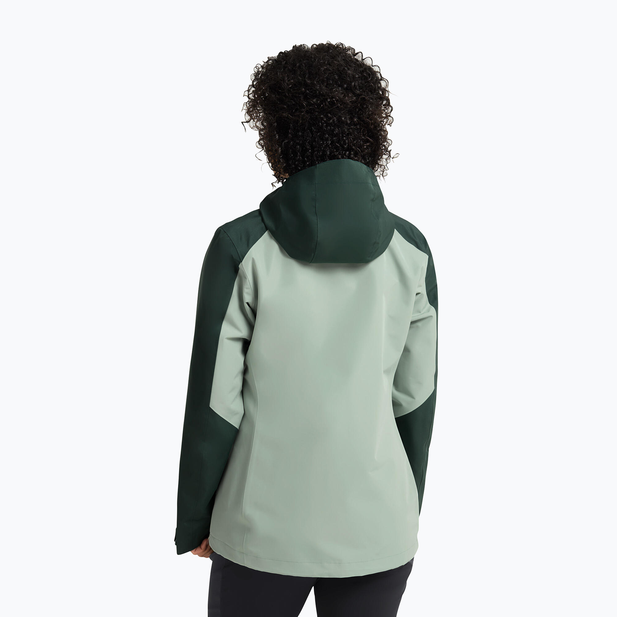 Casaco impermeável feminino Jack Wolfskin Wildbound 2L 3/7