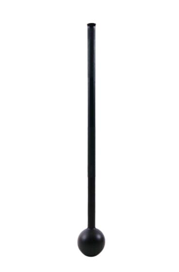 Muscle Power Macebell kleur: zwart 10 kg 2/6