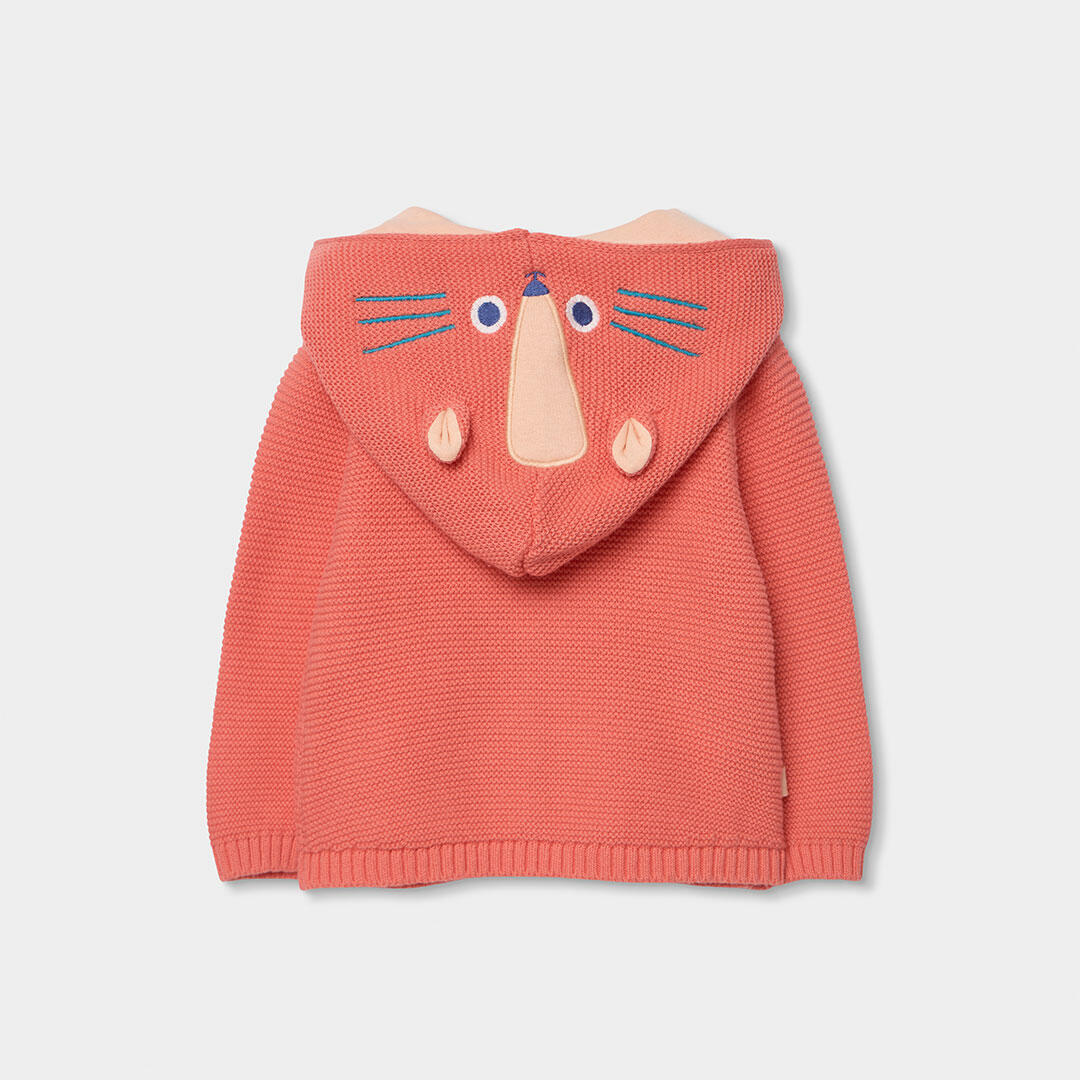 Chaquetas de verano de senderismo bebé boboli naranja 2/4